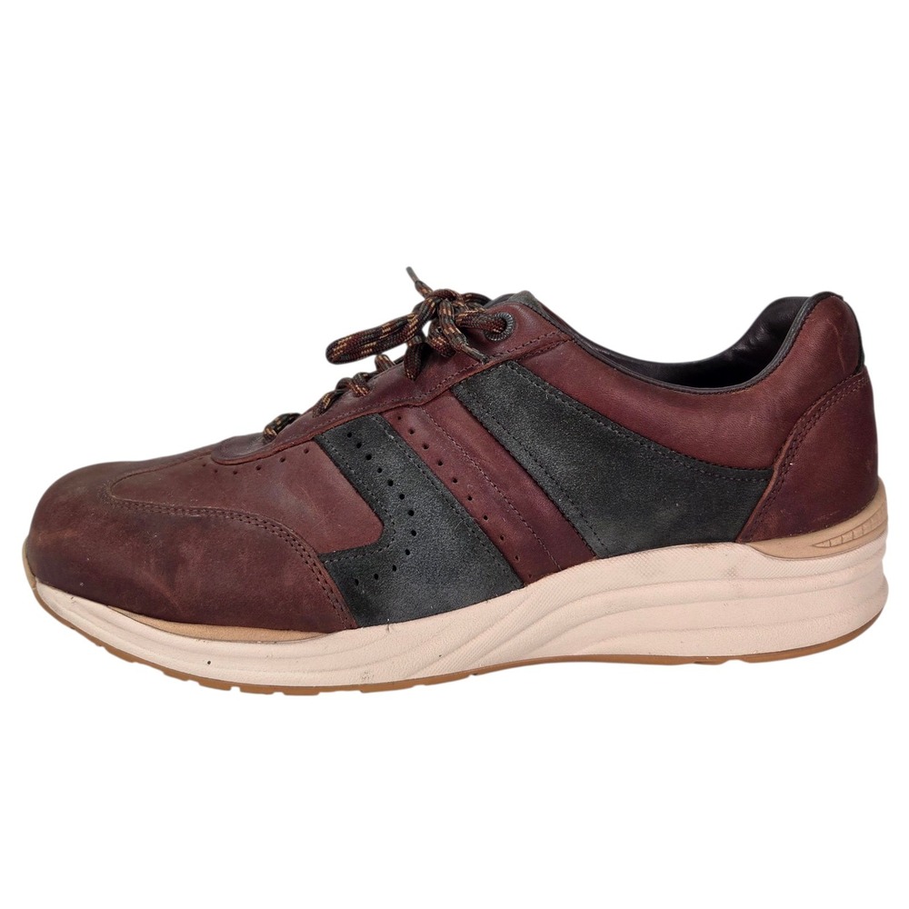 SAS CAMINO BRIAR SIZE‎ 11.5 W Men's Tennis Shoes Leather Lace Up Brown Sneakers - Picture 12 of 16